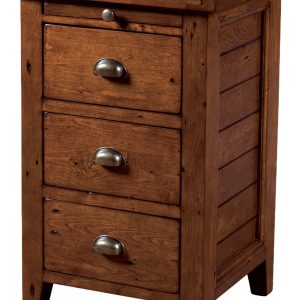 MESITA DE NOCHE DE TRES CAJONES IRISH COAST - AFRICAN DUSK