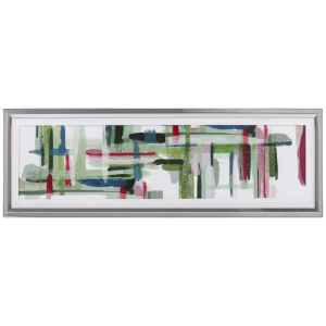 CUADRO CRYSTAL ABSTRACTO VERDE