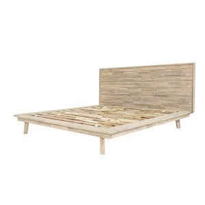 CAMA QUEEN GIA - MADERA FLOTANTE CLARA