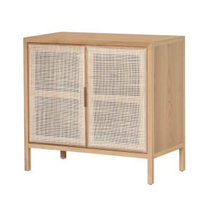 APARADOR PEQUEÑO DE RATÁN - NATURAL