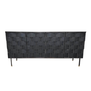 APARADOR BISHOP - CUERO NEGRO