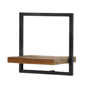 CAJA DE PARED CON MARCO METÁLICO D-BODHI - NATURAL, TIPO B