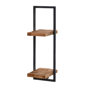 CAJA DE PARED CON MARCO METÁLICO D-BODHI - NATURAL, TIPO D (1/CAJA)