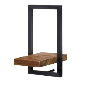 CAJA DE PARED CON MARCO METÁLICO D-BODHI - NATURAL, TIPO E (1/CAJA)