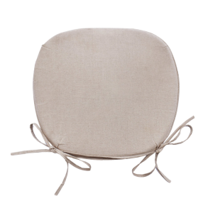 COJÍN DE ASIENTO PARA SILLA CON RESPALDO CRUZADO - LINO