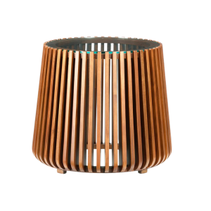 MESA AUXILIAR BUNGALOW - MARRÓN MIEL