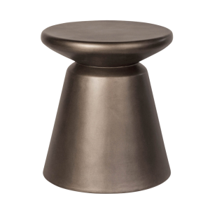 MESA AUXILIAR MINERAL DE HORMIGÓN - BRONCE