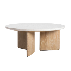 MESA DE CENTRO INFINITY - ACABADO CONCHA MARINA