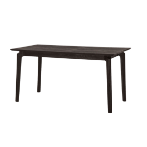 MESA DE COMEDOR KENZO PEQUEÑA DE 60 PULGADAS, COLOR NEGRO