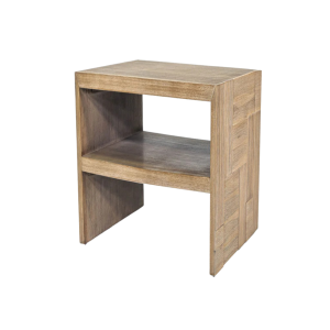 MESA AUXILIAR INFINITY - ACABADO CONCHA MARINA