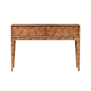 MESA CONSOLA MAPPA - BURL OSCURO