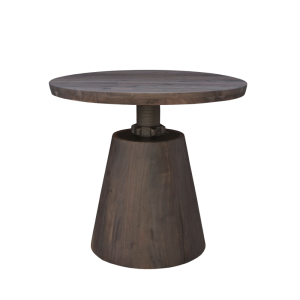 MESA DE BISTRÓ BRONX CON MANIVELA - VINAGRE MATE