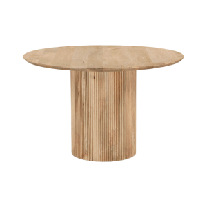 MESA DE COMEDOR REDONDA CILÍNDRICA