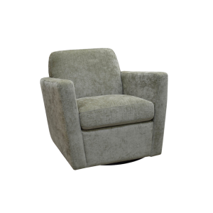 SILLÓN GIRATORIO COOPER - CHENILLA COLOR SALVIA