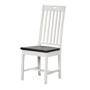 SILLA IRISH COAST CON RESPALDO DE LISTONES Y ORIFICIO PARA LAS MANOS - TINTA/CALIZA