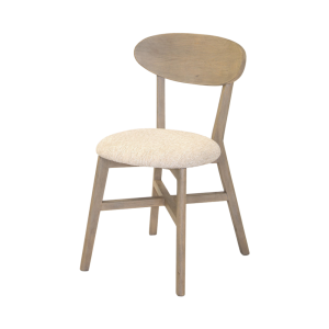 SILLA DE COMEDOR ROSE - TECA LAVADA