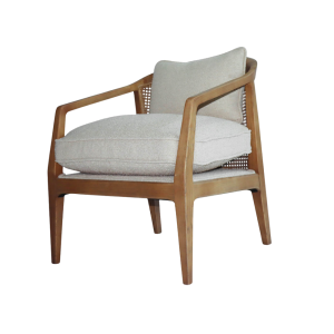 SILLÓN CLUB ROSA - SAND BOUCLE