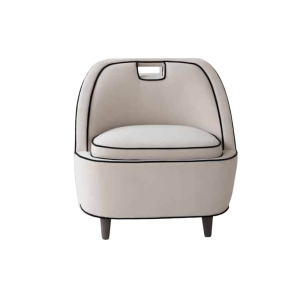 SILLÓN CLUB DE ÉBANO - MARFIL