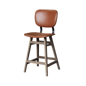 TABURETE DE MOSTRADOR FRASER - MARRÓN TOSTADO