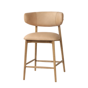 TABURETE DE MOSTRADOR MILO - COLOR PIEL