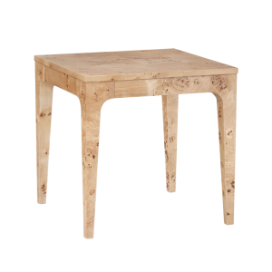 MESA AUXILIAR MAPPA - MADERA DE NOGAL CLARO