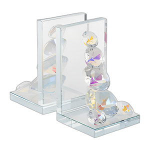 S/2 CRISTAL DIAMOND ALTENDS, RAINBOW