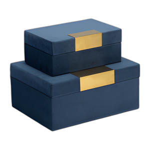 S / 2 JOYERO DE TERCIOPELO, MARINA / ORO