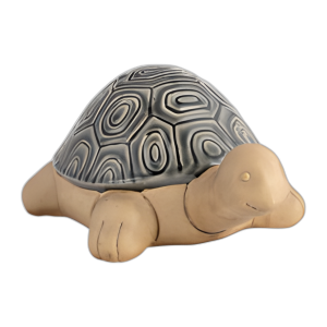 13´´ TORTOISE DECO, GRAY