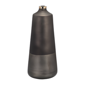 VIDRIO DE 21´´ H CON ANILLO, BRONCE