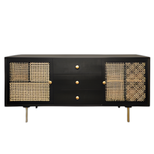 APARADOR DE MOSAICO DE MADERA DE 63X30´´