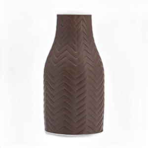 JARRÓN DE CHEVRON DE 10´´ , JAVA