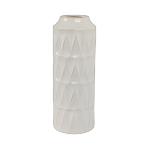 JARRÓN DE LÁGRIMAS DE 22´´ H, BLANCO