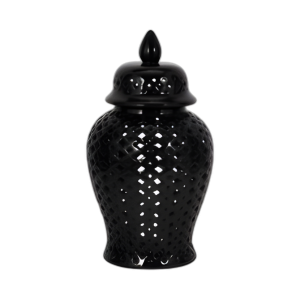 TEMPLO DEL TRÉBOL DE 17´´ , NEGRO, NEGRO