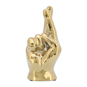 8´´ H, CRUZAR DEDOS, ORO