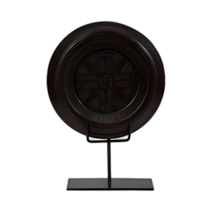 MADERA, 21´´ ACENTO DE MESA AZTECA, MARRÓN