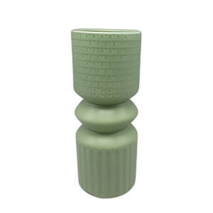 JARRÓN DE MAZOS DE 10´´ , SALVIA OSCURA