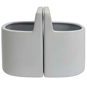 CER, 6´´ BOOKENDS, BLANCO