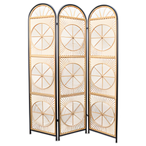 RATTAN, DIVISOR DE PANTALLA DE 53X73´´ , BROWN