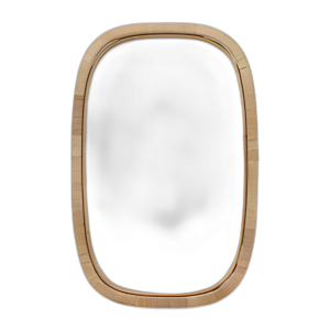 22X34 ESPEJO RECTANGULAR, MARRÓN