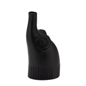 CER, 9´´ , ELEFANTE DECO, NEGRO MATE