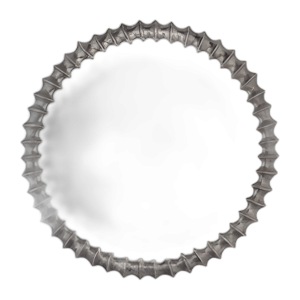 METAL, 29´´ , ESPEJO DE TEXTURA DEL ANILLO, NÍQUEL CEPILLADO