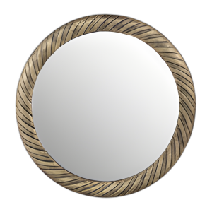 METAL, 29´´ , ESPEJO DE HURACÁN PTTRN, BRONCE