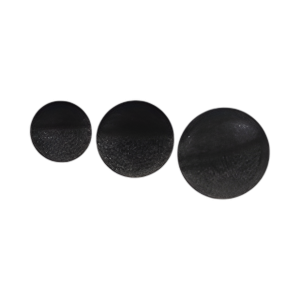 HIERRO, S/3 16/20/24´´ , ARTE DE PARED CÍRCULO, NEGRO