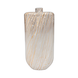 VIDRIERAS DE VIDRIO, 16´´ , MANCHADO DE RAYAS, MULTI