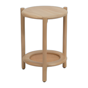 MADERA/RATÁN, MESA LATERAL DE 19´´ H, KD NATURAL