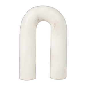 MÁRMOL, 8´´ DE MESA REDONDEADA TABLE TABLE DECO, BLANCO