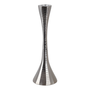 SOPORTE DE METAL GRABADO DE 9´´ , PLATA