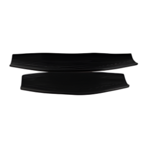 METAL, S/2 16/21´´ , PLACA DE DISCO GEOMÉTRICO, NEGRO