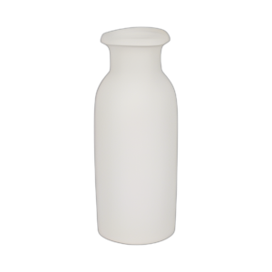 CER, JARRÓN DELGADO DE 16´´ H DE ALTURA, BLANCO