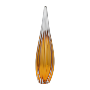 VIDRIO, ÁMBAR EMPAPAZADO DE 19´´